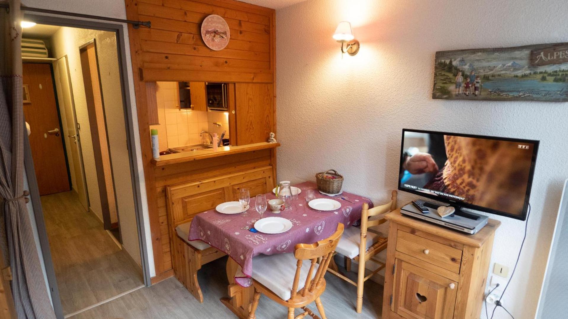 Magnifique studio au pied du télécabine d'Arrondaz et des pistes de ski Modane Extérieur photo