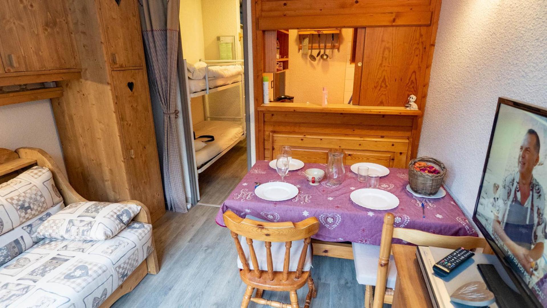 Magnifique studio au pied du télécabine d'Arrondaz et des pistes de ski Modane Extérieur photo